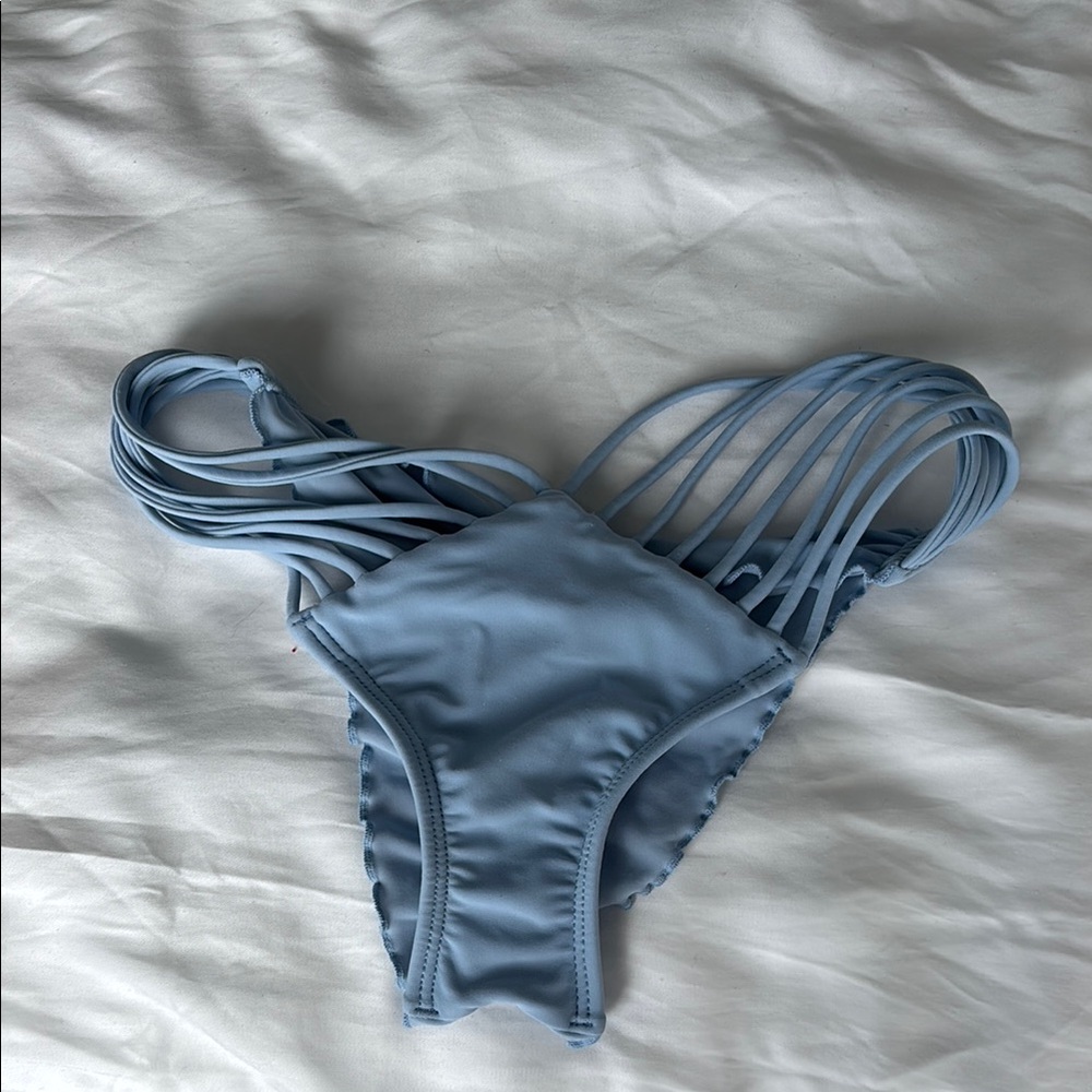 Luli Fama Blue Strappy Bikini
